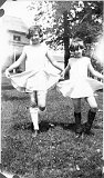 Gen and little friend dancing.